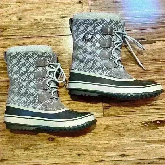 Sorel Women’s 1964 PAC Waterproof Winter‎ Snow Boots Beige/Grey Size 9 - Picture 3 of 8